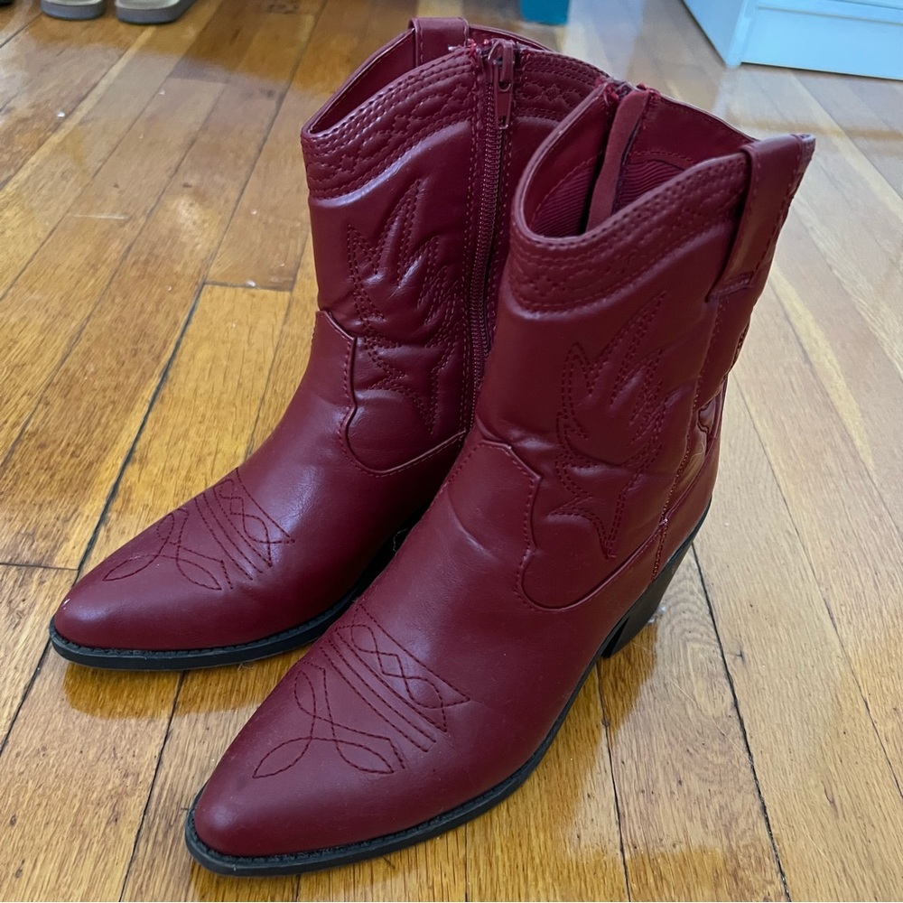 Red Cowboy Boots